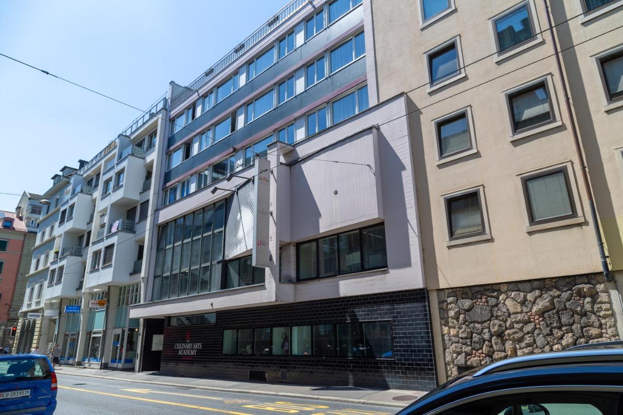 Glandon Rooms Limelight - Self-Check-In Lucern Exteriér fotografie