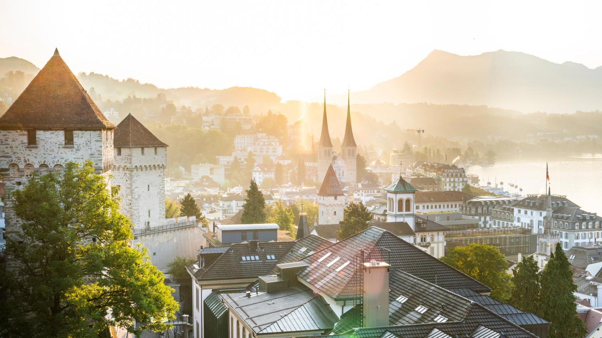 Glandon Rooms Limelight - Self-Check-In Lucern Exteriér fotografie